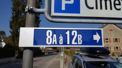 Prangins plaque de rue 